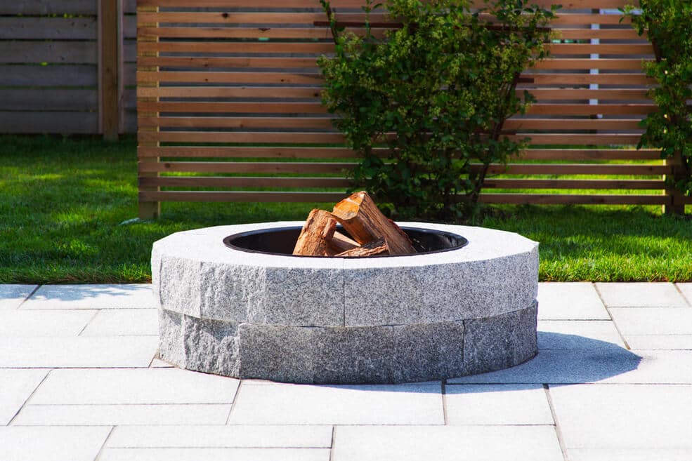 Easy To Install Granite Fire Pits, Granite Outdoor Fire Pit
